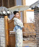 新作 かわいい 親子浴衣 子供 大人 スウィート フラワー 浴衣 花火大会 XH6-202409