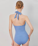 水着ビキニタンキニモノキニホルターネックセクシーSNS話題体型カバー温泉高級感ビーチ海 WQ7-DP-A33728