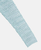 【3色】サンドレス ロングドレス 谷間見せ 袖付き おしゃれ クロシェ編み hot girl WQ2-CM7564