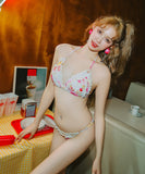3点セット 水着花柄ビキニモノキニカワセクシービーチ海温泉大人可愛い WQ7-SD3501-1
