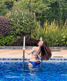 【3点セット】三角ビキニ水着ビキニホルターネックセクシーワンピース海温泉SNS話題 WQ7-DP-A33300