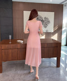 【3色】Lady's coco ロングドレス キャバドレス セクシー シースルー タイトワンピース  ロング丈 大人可愛い LW2-DD5833