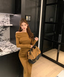 【2点セット 】 ロングドレス キャバドレス セクシー ボディコン マーメイドドレス 二次会 披露宴 パーティー 上品 LW2-ZED883411DXH502