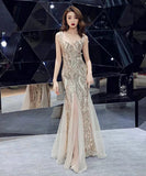 【4色】ロングドレス Partydress キラキラ 宴会 誕生日 結婚式 マーメイドドレス YH2-YEY16187#