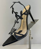 ハイヒール パンプス キラキラ 高見え 7cm/9cm パーティー WQ5-KLL-A69-A