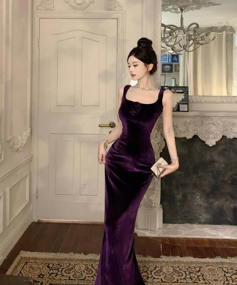 ロングドレスオフショルダーナイトクラブパーティードレス ロングドレスオフショルダーナイトクラブパーティードレス