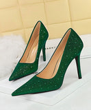 【6色】ハイヒール セクシー 宴会 キラキラ ナイトクラブ YH5-BIG-3391-8