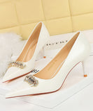 【4色】ハイヒール セクシー 通勤 ナイトクラブ キャバクラ  YH5-BIG-9283-AK31