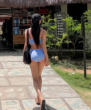 ビキニ水着セクシーchainセクシーハイウエストモノキニタンキニ温泉 WQ7-FH-FAN002