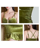 【3色】ミニドレス キャバドレス 谷間魅せ 肌見せ セクシー MY2-YM8774