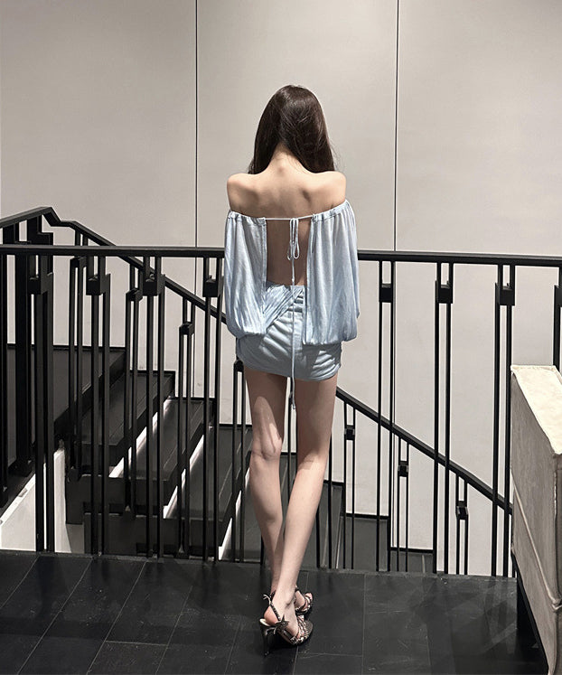 coco様 Lady's coco ミニドレス キャバドレス セクシー オフショルダー 背中