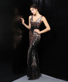 【6色】ロングドレス セクシー 着痩せ 気質 誕生日 演奏会 宴会 ウェディング YH2-YEY18277#