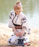 【日本即日発送】浴衣 伝統式浴衣 浴衣セット兵児帯 花火大会 花火大会 夏祭り 水彩スタイル コーデ YKT-YBS-007