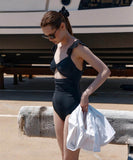 【2色】ビキニ水着モノキニフリルタンキニ体型カバー谷間見せ大人可愛い旅行ビーチ海 WQ7-DP-A10048