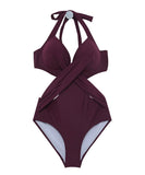 【2色】ビキニ 着痩せ 水着 モノキニ セクシー海辺 夏 YH7-KSD0380