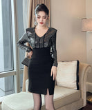 2色 キラキラ 手作り セクシー ミニドレス キャバドレス 高品質 おしゃれ YH2-JY50656