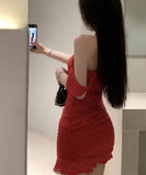 ミニドレスベアトップキャバクラフリル水玉柄セクシーパーティーナイトクラブ大人可愛い姉っぽ WQ2-CD7-328-66360650