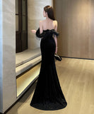 ロングドレス パーティードレス ゴージャス 気質 セレブ風 脚長効果 MY2-YM9155