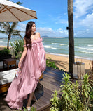 Lady's coco ロングドレス キャバドレス セクシー ボディコン フレンチ オフショルダー マキシ丈 ウエストマーク リゾートスタイル 結婚式 二次会 披露宴 パーティー 上品 LW2-CD1-119-98960750