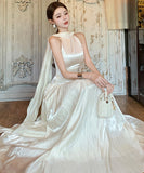 ロングドレス イブニングドレス フレンチエレガント ホルターネック 上品 結婚式・晩餐会・バースデーイベントに映える1着 JC2-CD6-143-71920760