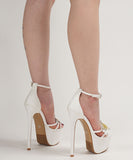 Lady's coco ハイヒール  ファッション パーティー ヒール サンダル ストーム付き オープントゥ ストラップ レディース LW5-XLMY-9966-285