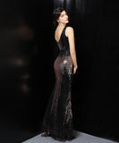 【6色】ロングドレス セクシー 着痩せ 気質 誕生日 演奏会 宴会 ウェディング YH2-YEY18277#