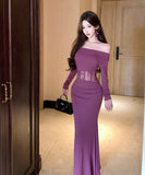 Lady's coco ロングドレス キャバドレス セクシー ボディコン マーメイドドレス 二次会 披露宴 パーティー 上品 LW2-DD5919