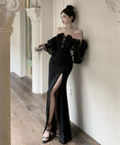 ロングドレス キャバドレス 宴会 party 女性魅力 セクシー おしゃれ YH2-ZED888305DXH238