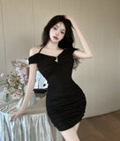 【3色】キャバドレス ミニドレス セクシー 気質 おしゃれ party タイトドレス YH2-DD6443