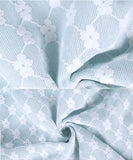 Lady's coco ロングドレス キャバドレス セクシー ブルーチェック タイトワンピース デザインリボン スリット入り 上品 スタイル 二次会 披露宴 上品  LW2-JY56009