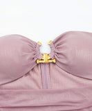 【4色】ミニドレスキャバドレスベアトップ谷間見せナイトクラブセクシーパーティーキャバクラ WQ2-YM8840