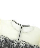 手作りドレスロングドレスレースチュール刺繍セクシーAライン着痩せ気質宴会パーティー二次会高級感セレブ風 WQ2-JY21706