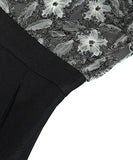 手作りドレスロングドレスレースチュール刺繍セクシーAライン着痩せ気質宴会パーティー二次会高級感セレブ風 WQ2-JY21706