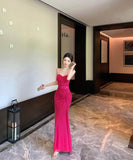 ロングドレスナイトクラブキャバドレスベアトップセクシーエレガント宴会パーティーレース高級感イベント WQ2-ZED888643DXH238A