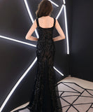 【4色】ロングドレス Partydress キラキラ 宴会 誕生日 結婚式 マーメイドドレス YH2-YEY16187#