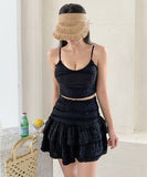 【2色】上下セットビキニ水着ワンピース着痩せハイウエスト体型カバーSNS話題モノキニタンキニ大人可愛い温泉ビーチ海 WQ7-CF-SY1332