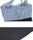 【4色】ミニドレスキャバドレスワンショルダー谷間見せセクシータイトドレスナイトクラブ指名気質 WQ2-YM8844