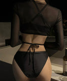 ビキニ モノキニ セクシー 肌見せ 水着 hot girl 着痩せ YH7-CF-WX2920