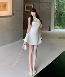 ミニドレス キャバドレス  セクシー エレガント 上品 チューブトップ パーティー 二次会 結婚式のお呼ばれ JC2-XKDHS-109-8365-Sep11