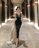 ロングドレス セクシー ラインストーン×メタルアクセント オフショルダー バンデージドレス エレガント パーティー JC2-XKDHS-109-8318-Sep4