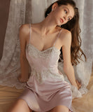 【2点セット】3色 パジャマ セクシー ルームウェア チュール Vネック YH8-GR4050