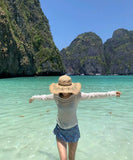 3点式セット ビキニ水着ホルターネックチック柄セクシーワンピースエレガント気質 体型カバー WQ7-DP-A10442