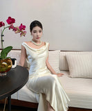 Lady's coco ロングドレス キャバドレス セクシー ボディコン マーメイドドレス 背中あき 結婚式 二次会 披露宴 パーティー 上品 気質  高級感 LW2-CD1-119-98880550