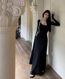 ロングドレス キャバドレス マーメイドライン ニット ロングスリーブ シェイプドウエスト 大人フェミニン JC2-XKDD337B-2138-Sep1