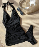 【2点セット】bikini水着ホルターネックチュール透明感セクシーモノキニタンキニおしゃれ温泉ビーチ海 WQ7-DP-A33740