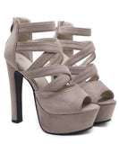 2色 新作 ハイヒール サンダル 脚長効果 FASHION YH5-XL-QJZ-0083-F