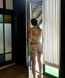 水着ビキニホルターネックタンキニ花柄セクシー温泉ビーチ海旅行モノキニ WQ7-YQ-HHsX3BSNLL