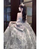 【自社手作り】ロングドレス パーティードレス ゴージャス パーティー 誕生日 結婚式 披露宴 LW2-LRF25/9/9