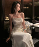 ロングドレスキャミワンピキラキラナイトドレスパーティー宴会気質キャバドレス WQ2-XHY919187