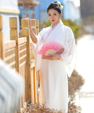 レース ゆかた 新作 かわいい 浴衣 キュート 大人 スウィート フラワー 花火大会　XH6-202405